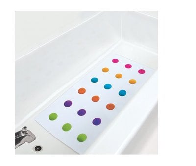 Tapete Antiderrapante Círculos Multicoloridos