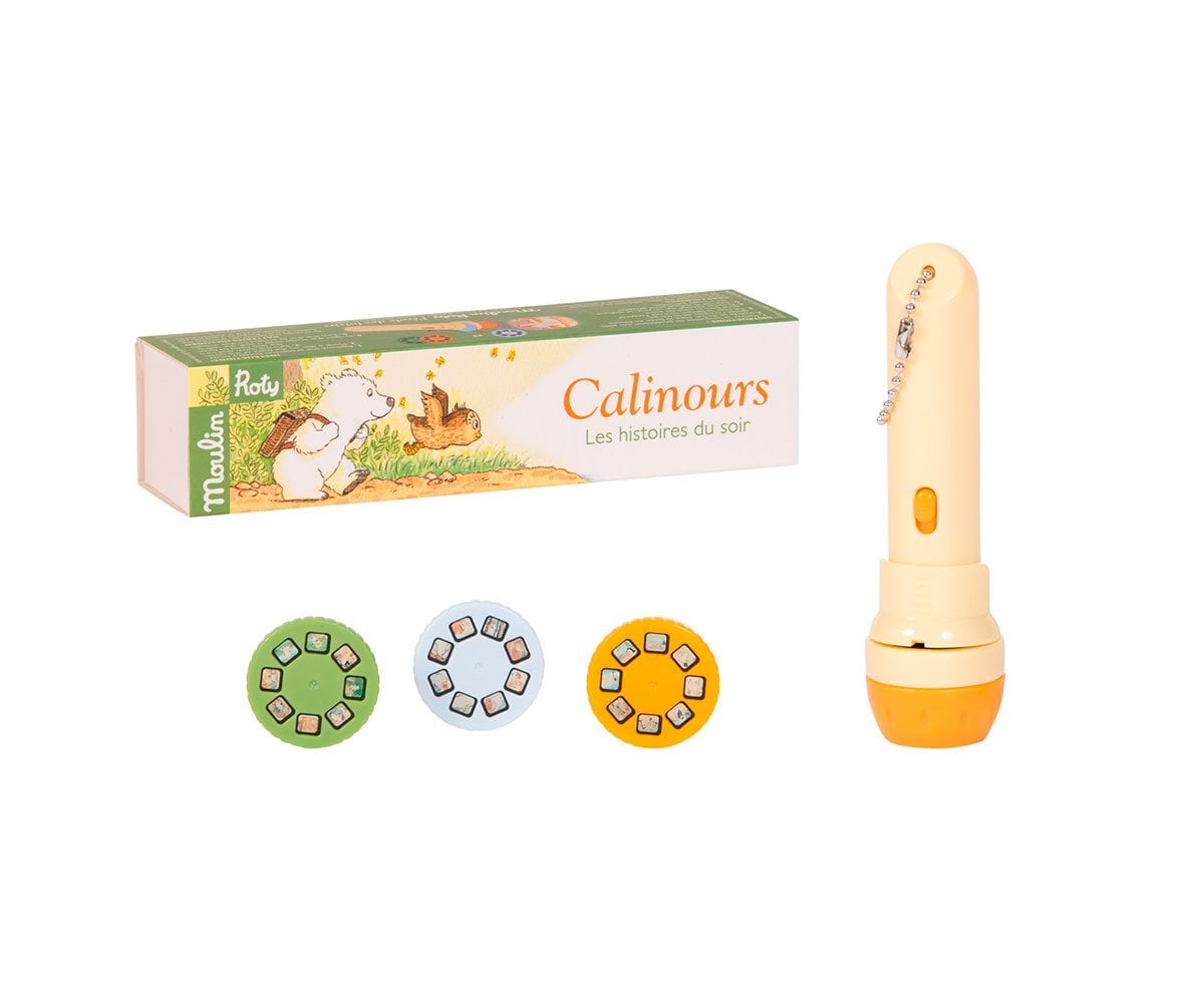 Lampe de poche projecteur d\\'histoires Calinours