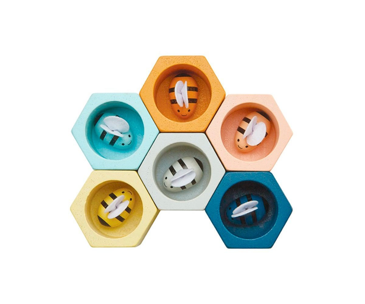 Les abeilles dans la ruche Orchard