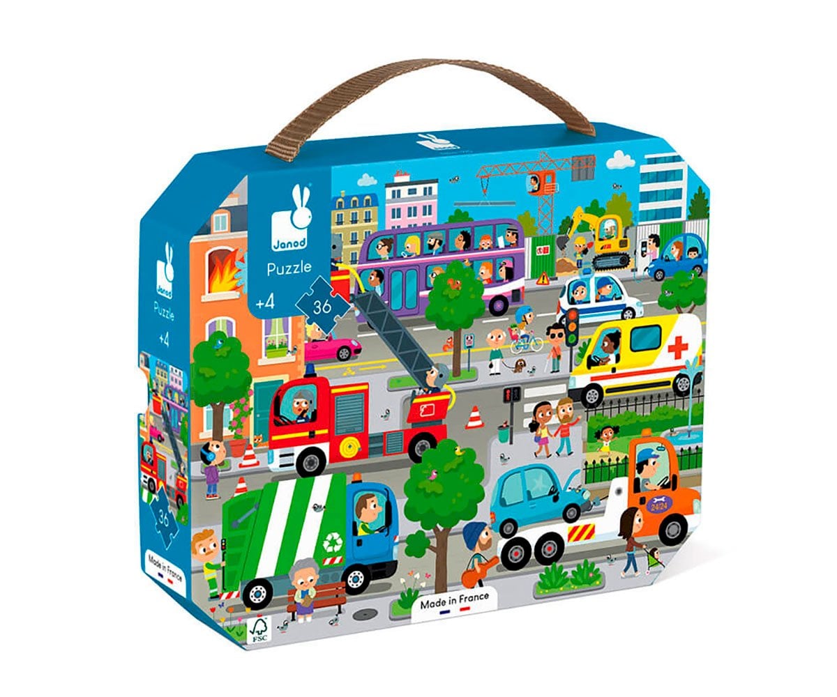 Puzzle de ville de 36 pièces