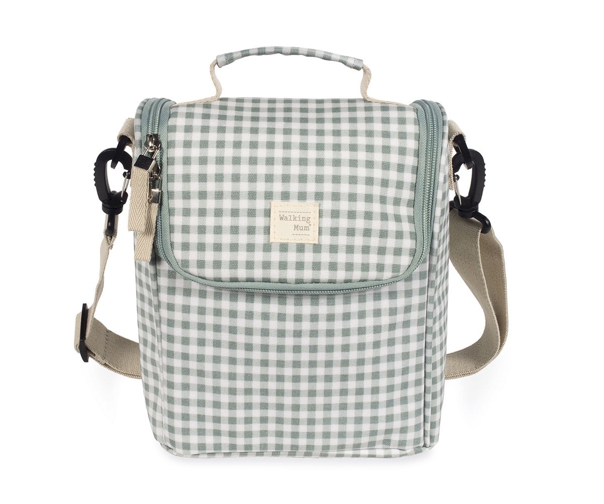 Bolsa Térmica para Biberones I Love Vichy Verde
