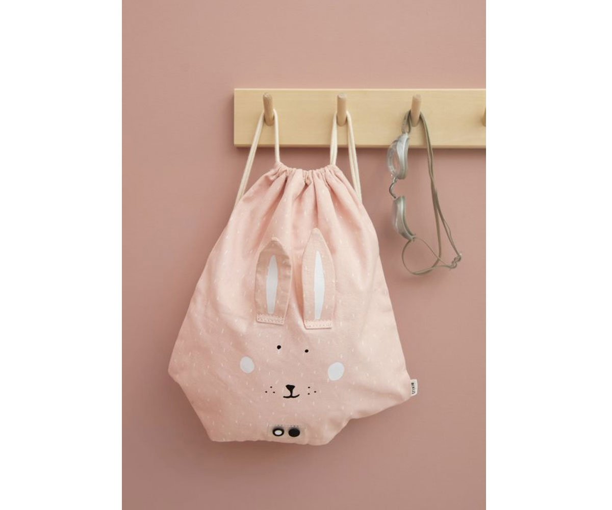 Mochila Saco Mrs. Rabbit Personalizable