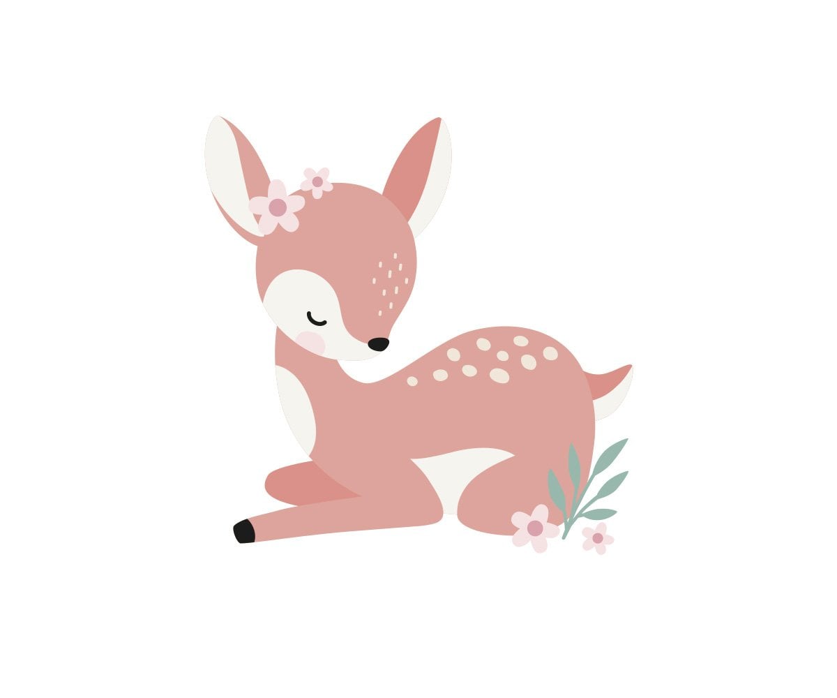 Diseño Sweet Deer Mochila Mini Fashion Rosa