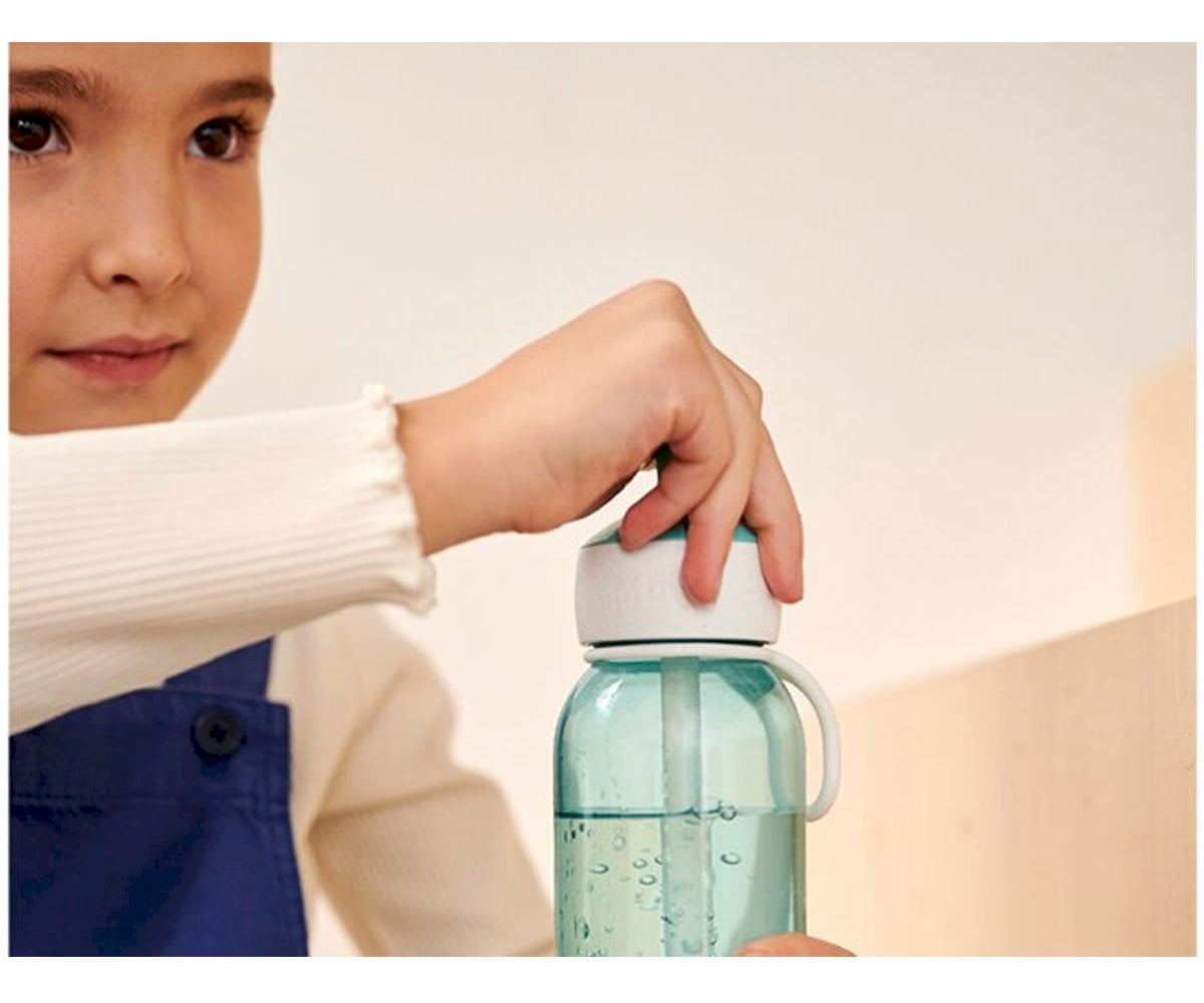 Garrafa Flip-Up Campus Personalizada Verde Little Monster 500ml
