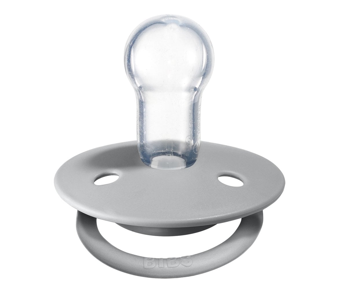 2 Chupetas Silicone BIBS De Lux Cloud/Black