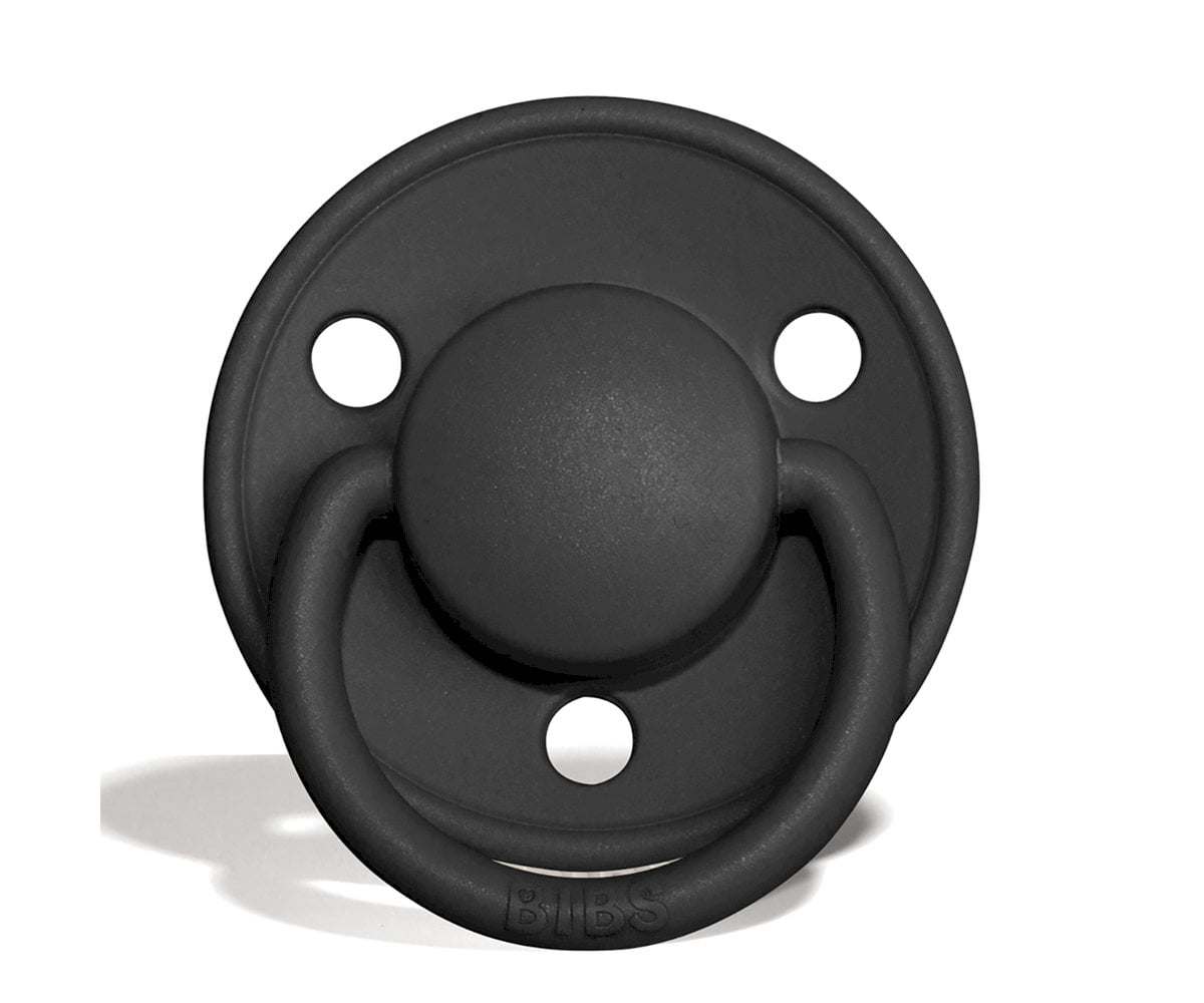 2 Chupetas Silicone BIBS De Lux Cloud/Black