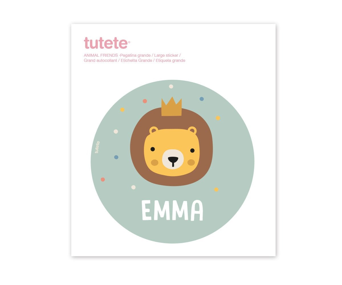 Etiqueta Lancheira Animal Friends