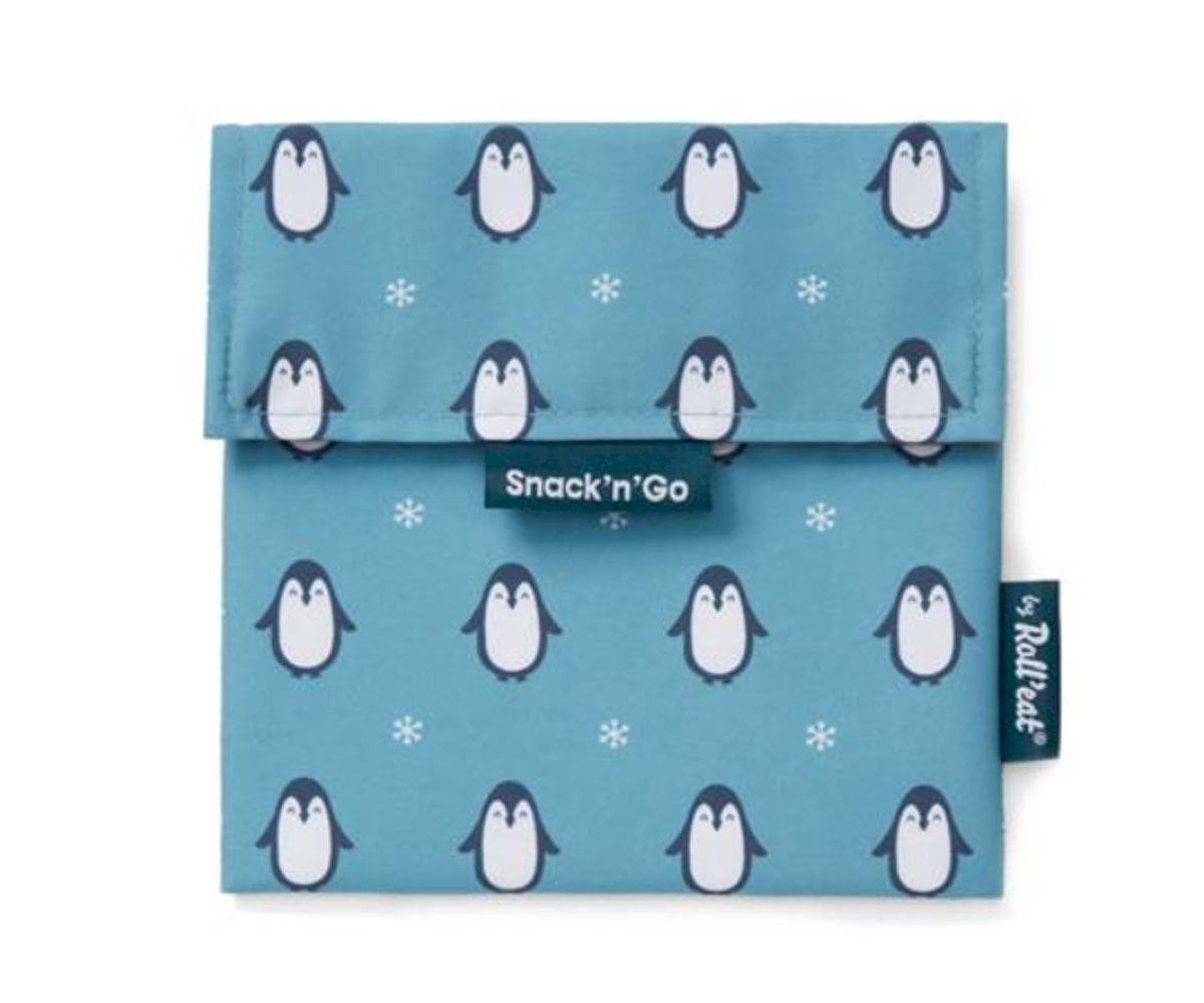Porte Aliments Snack n\'Go Pingouins