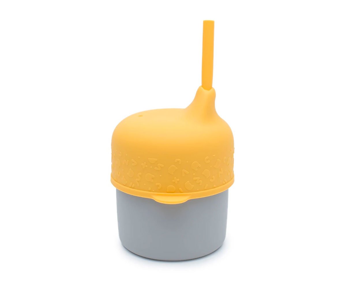 Tampa Sippie Silicone para copo Yellow