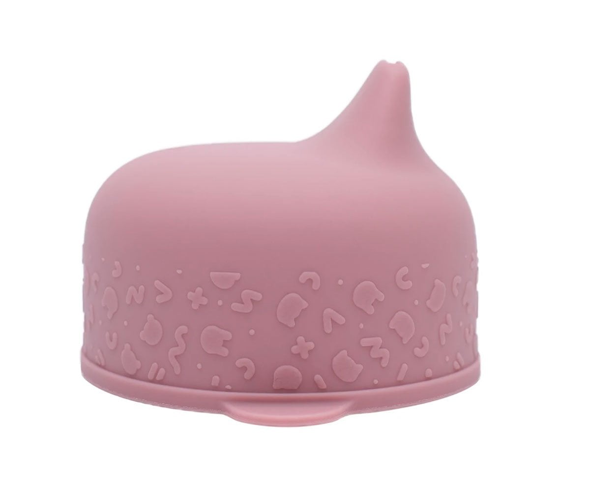 Tampa Sippie Silicone para copo  Rosa Pastel