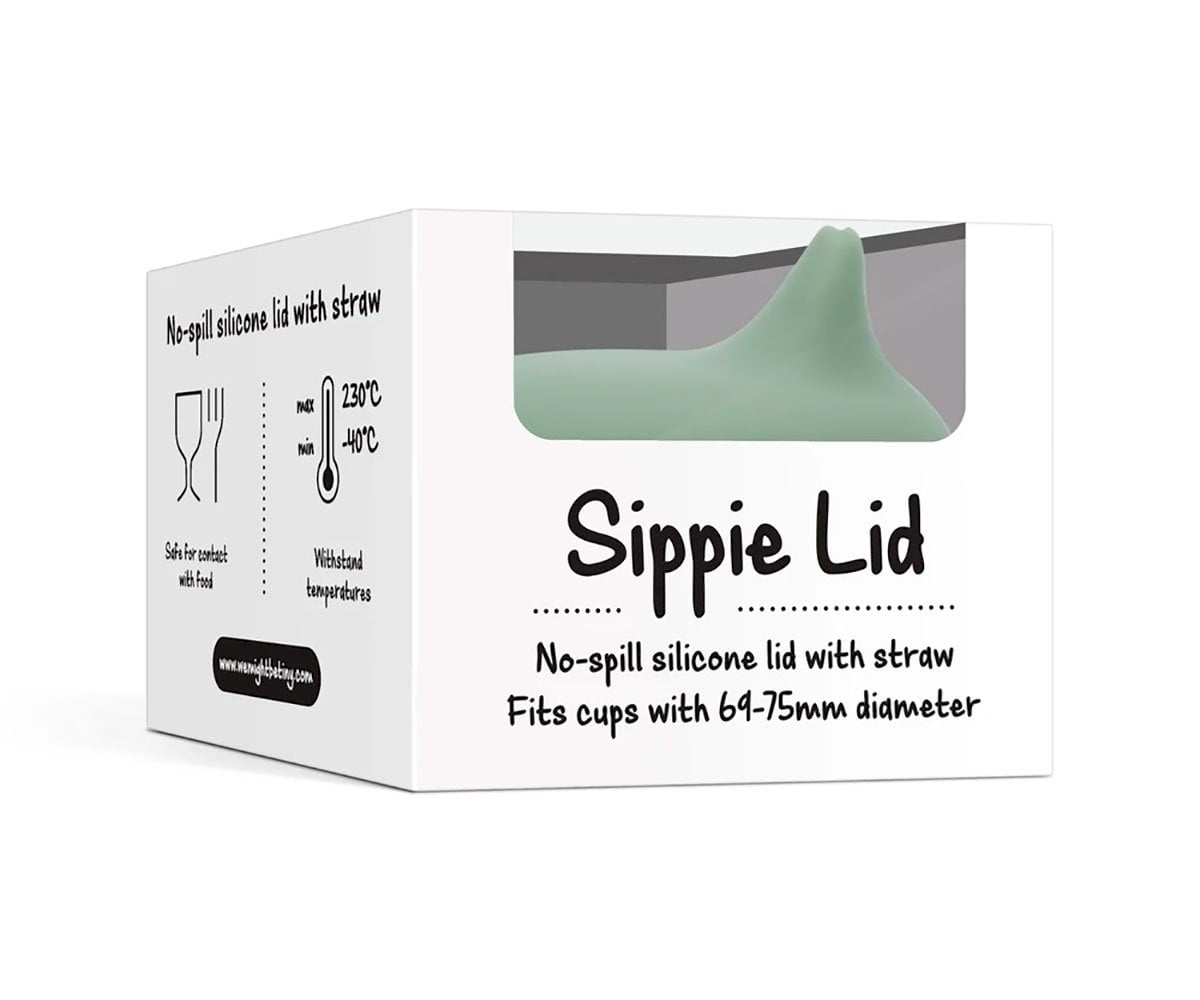Couvercle Sippie en Silicone pour Gobelet Sage