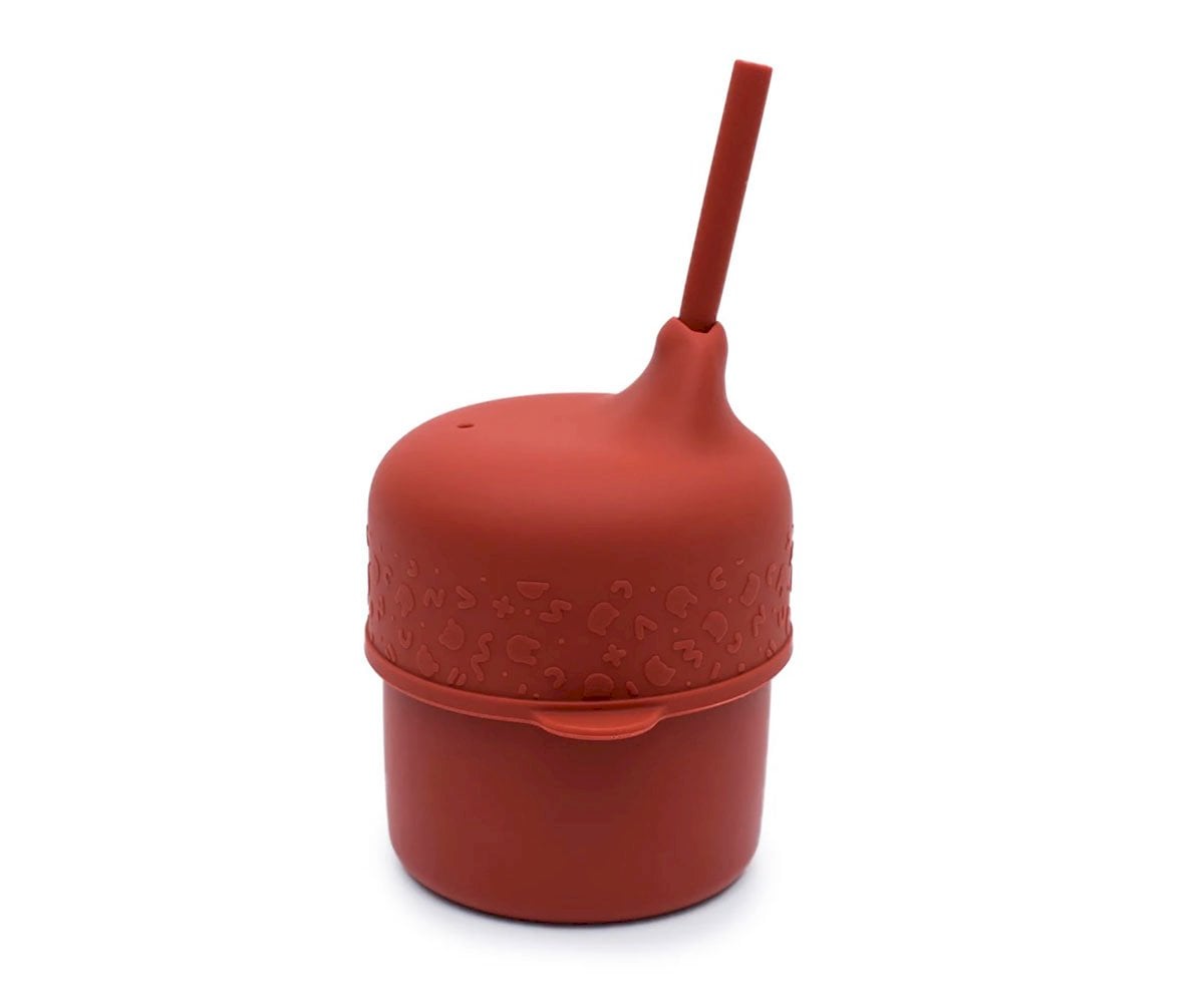 Tampa Sippie Silicone para copo Terracota