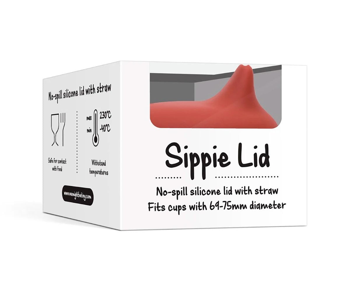 Tampa Sippie Silicone para copo Terracota