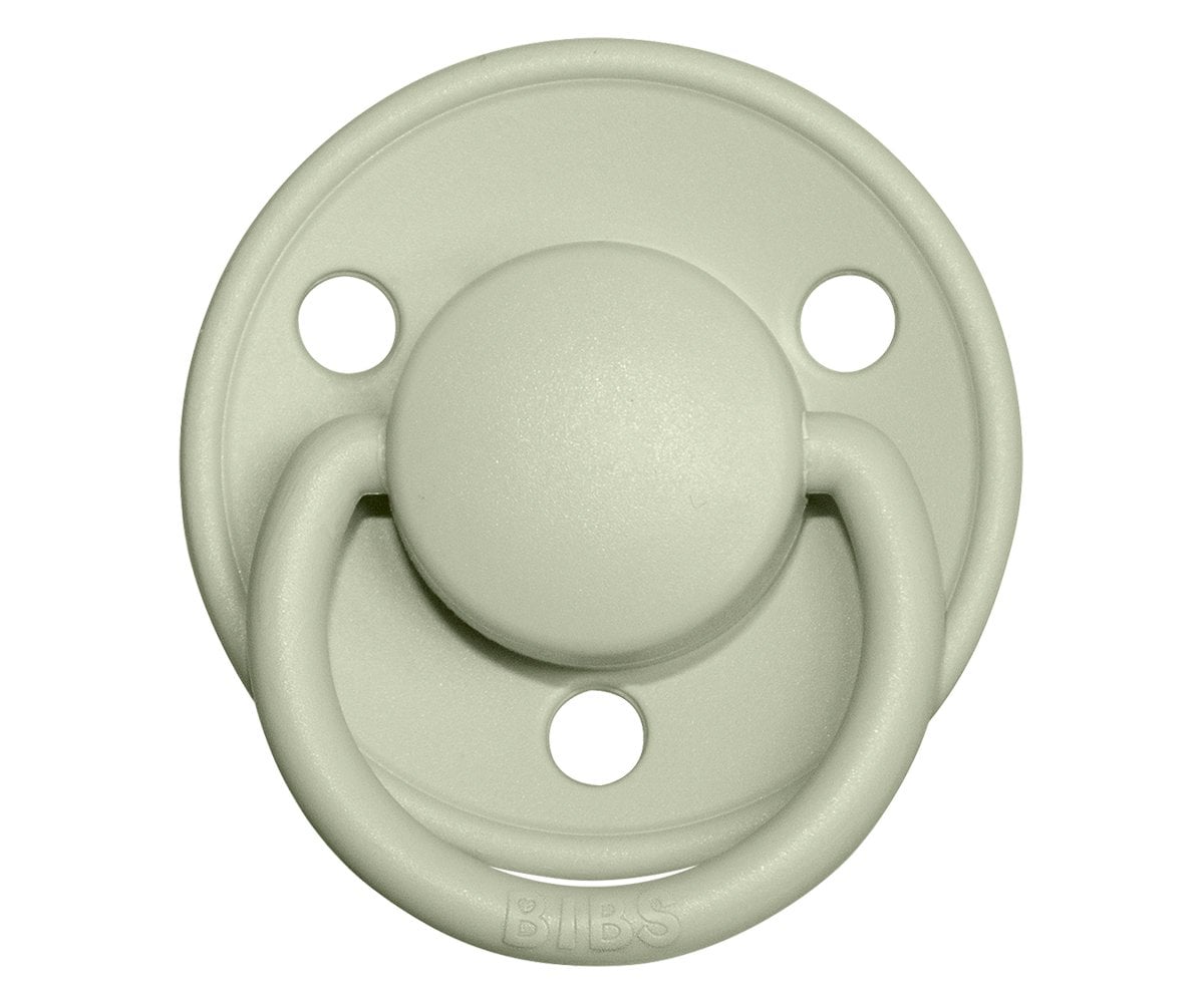 2 Chupetes BIBS De Lux Sage/Hunter Green Silicona
