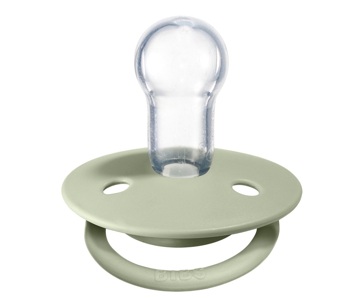 2 Chupetes BIBS De Lux Sage/Hunter Green Silicona