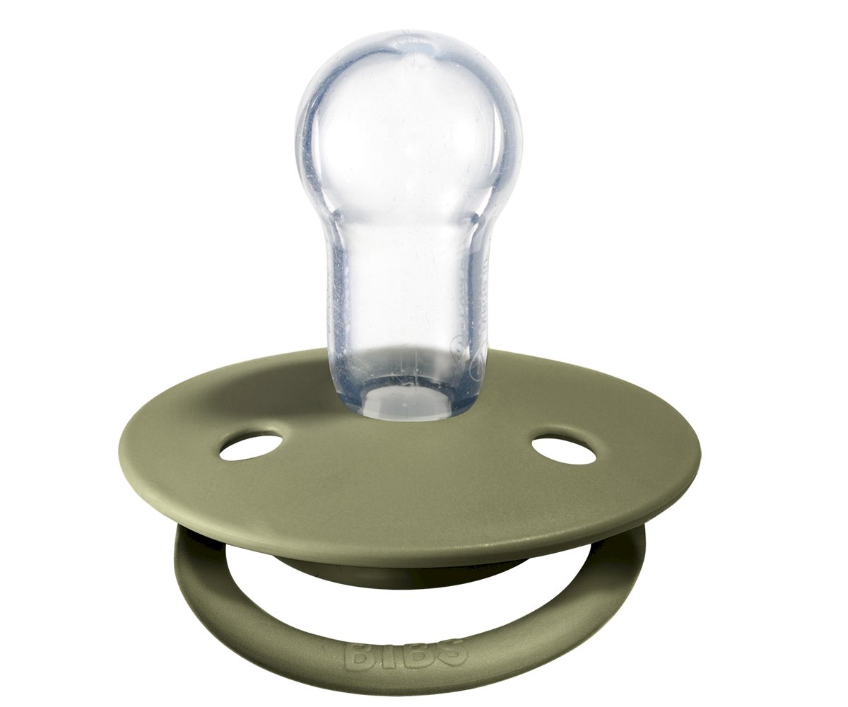 2 Chupetes BIBS De Lux Sage/Hunter Green Silicona