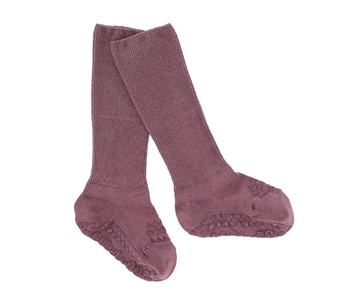 Meias antiderrapante Bambú Misty Plum