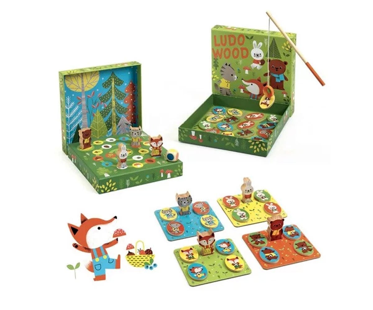 Gioco Educativo Ludo Wood