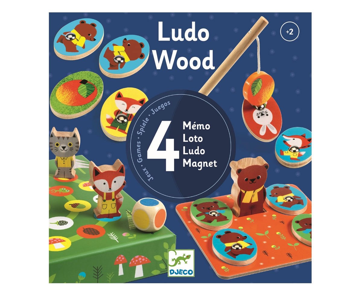 Gioco Educativo Ludo Wood