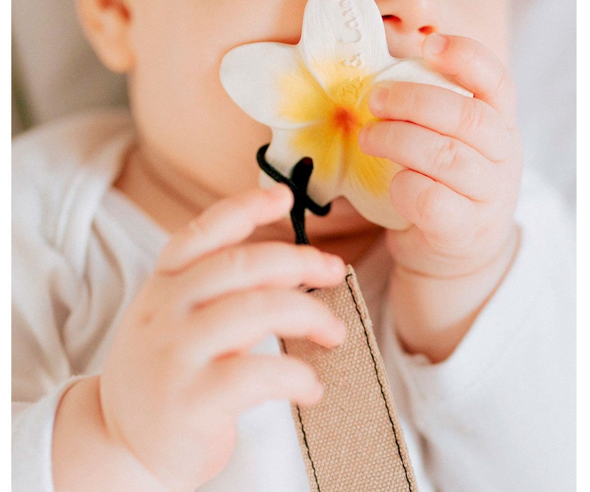 Mini Flower Latex Teether Oli&Carol Hawaii Flower
