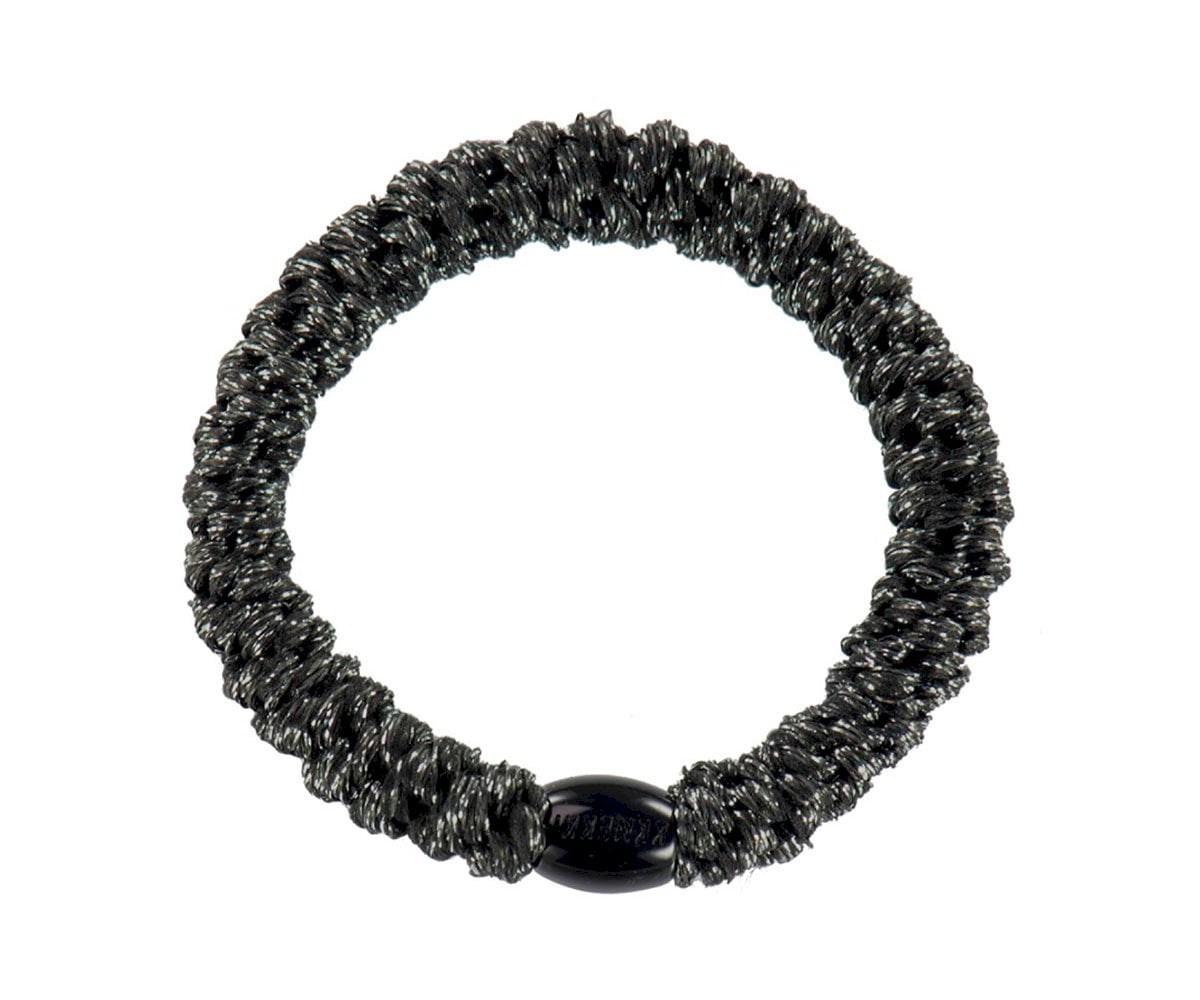 Elastico Capelli Kknekki Black Glitter