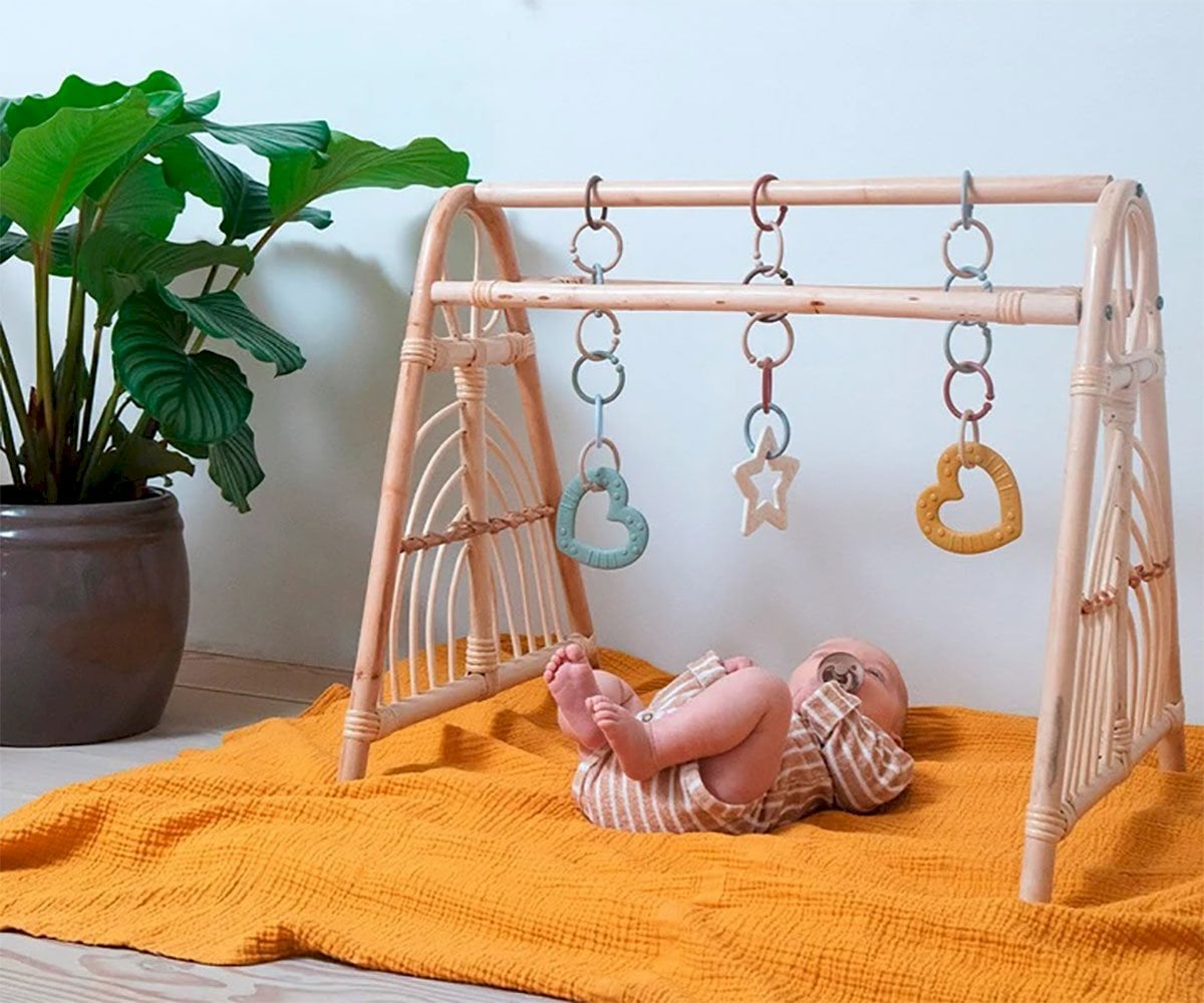 Mordedor BIBS Baby Bitie Estrela Blush
