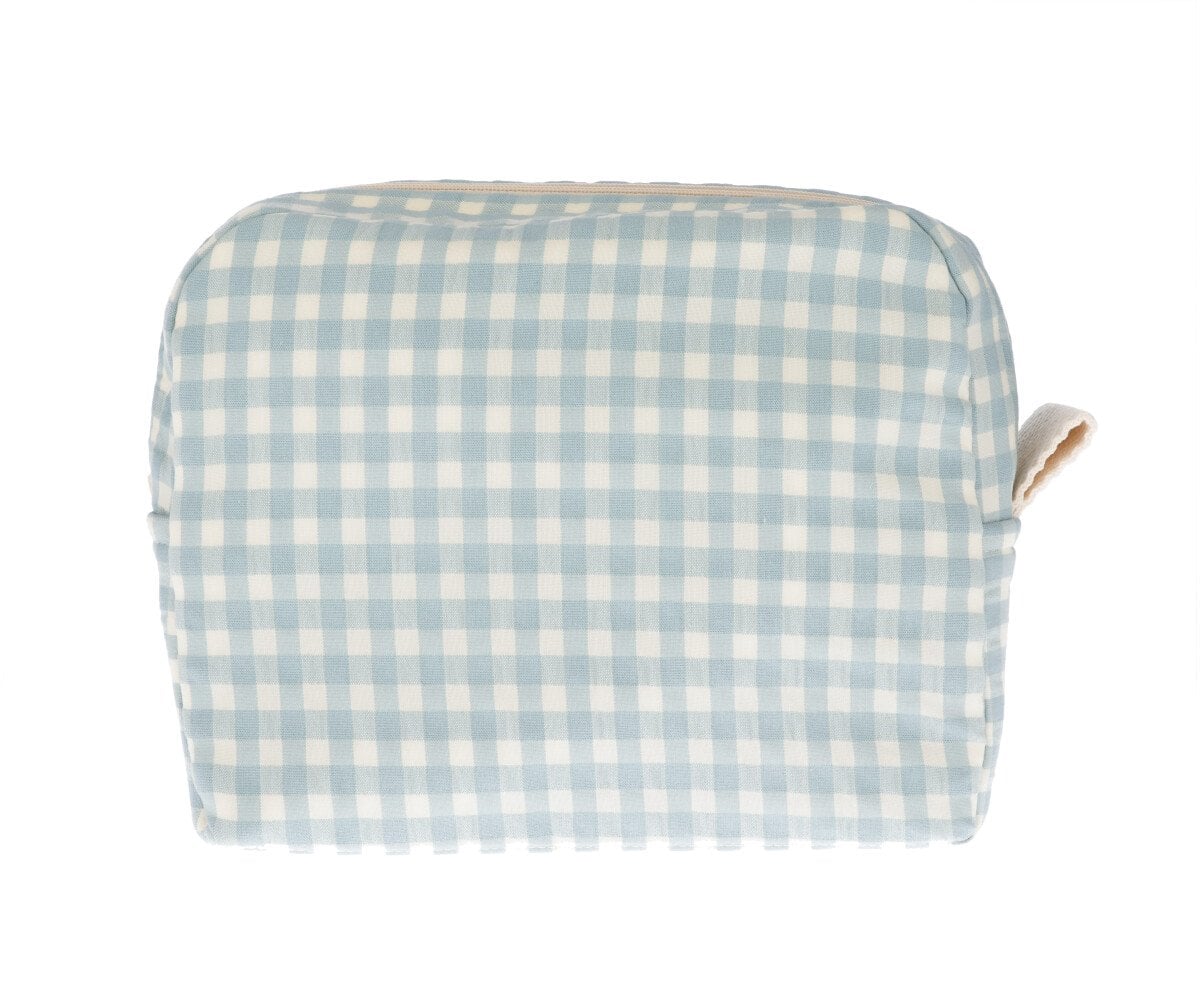 Necessaire personalizável grande Vichy Green