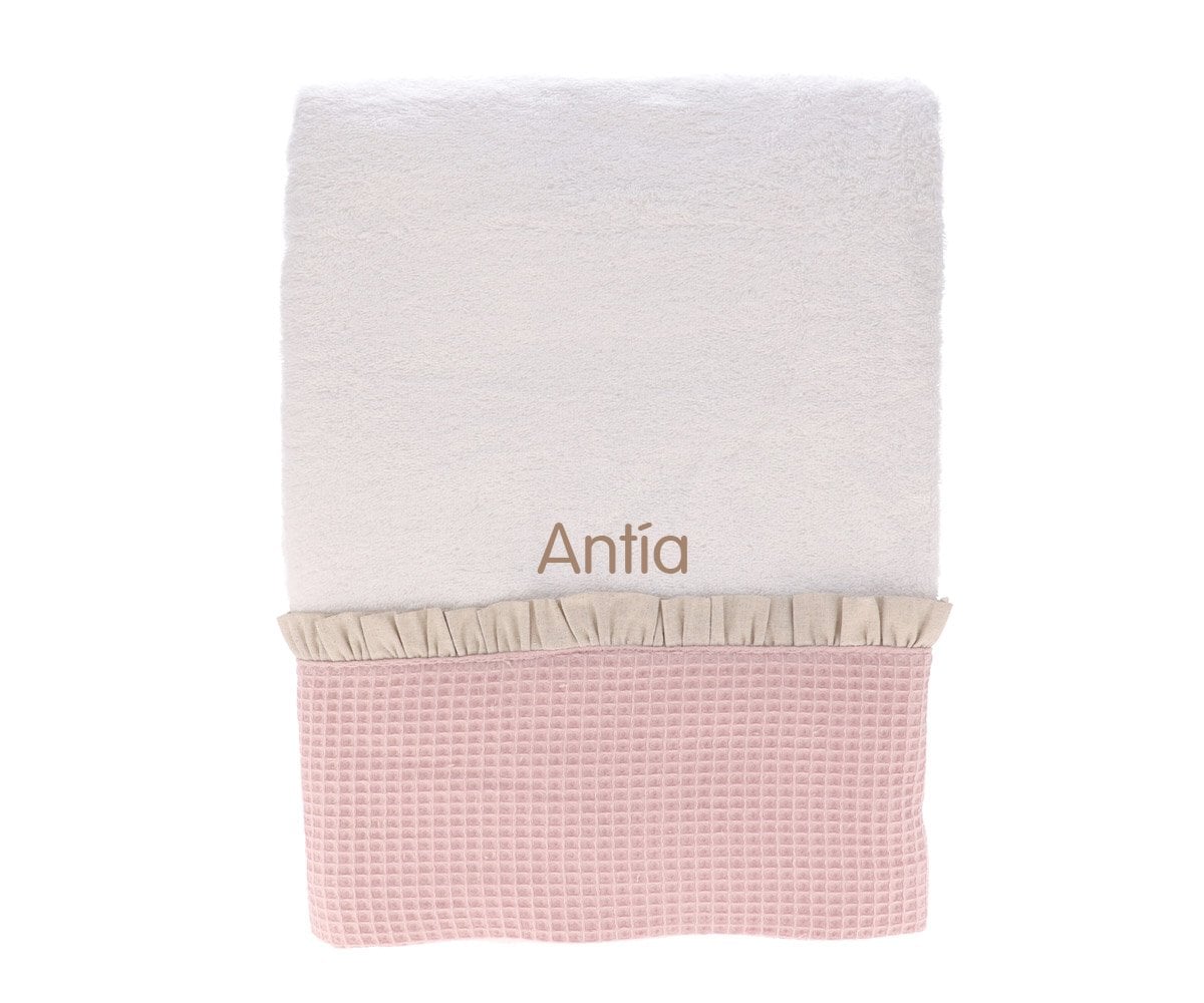 Toalha de banho Personalizável  Peony