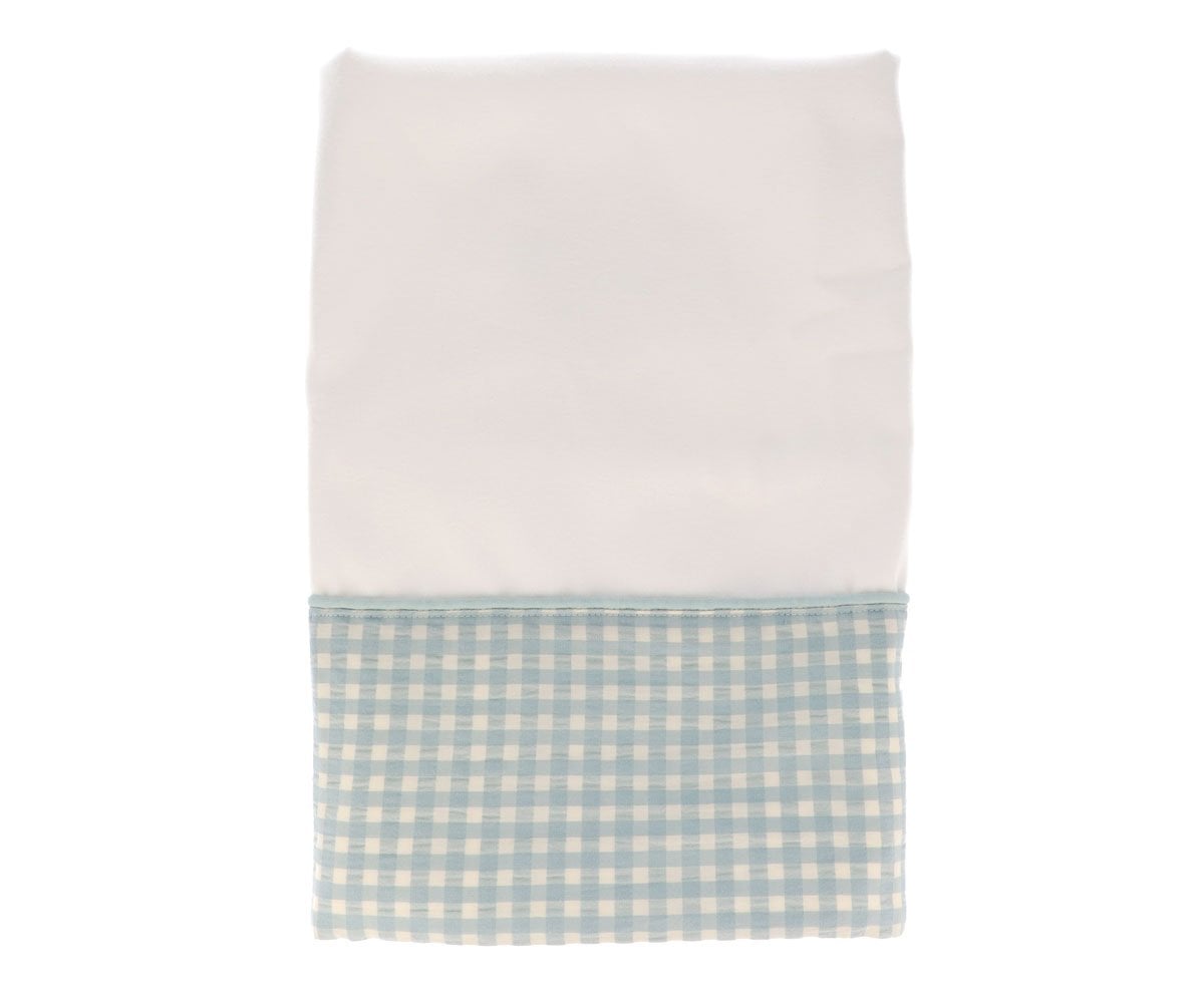 Telo Bagno Vichy Verde Personalizzabile