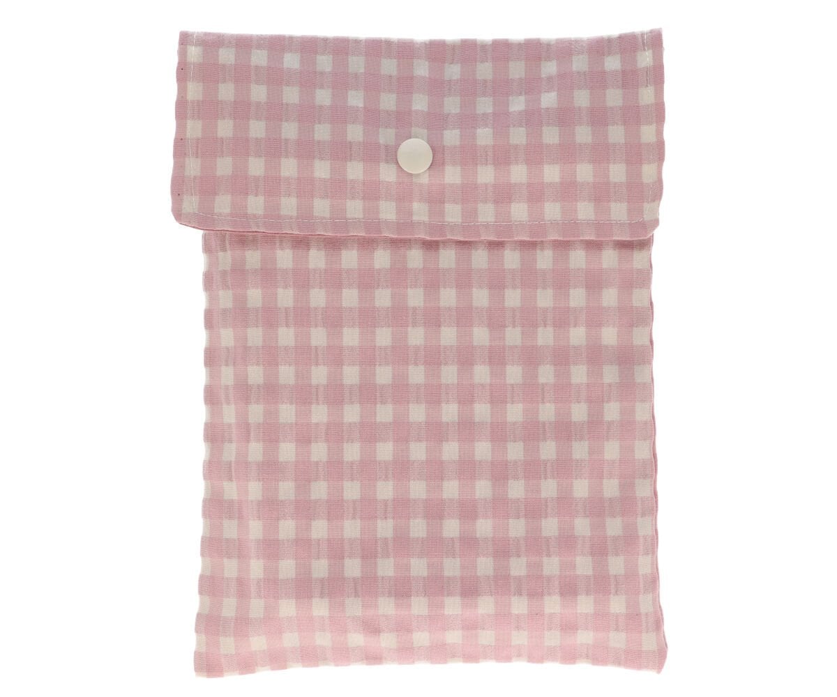 Sac à langes Vichy Rose Personalisable