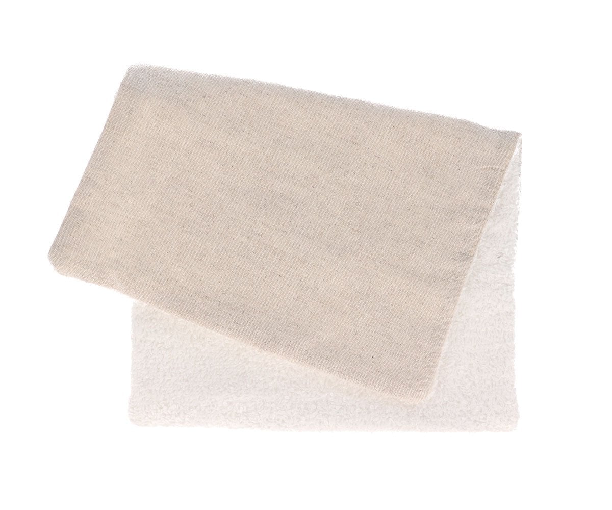 Cesta Personalizzabile + 4 Salviettine Vichy Rosa