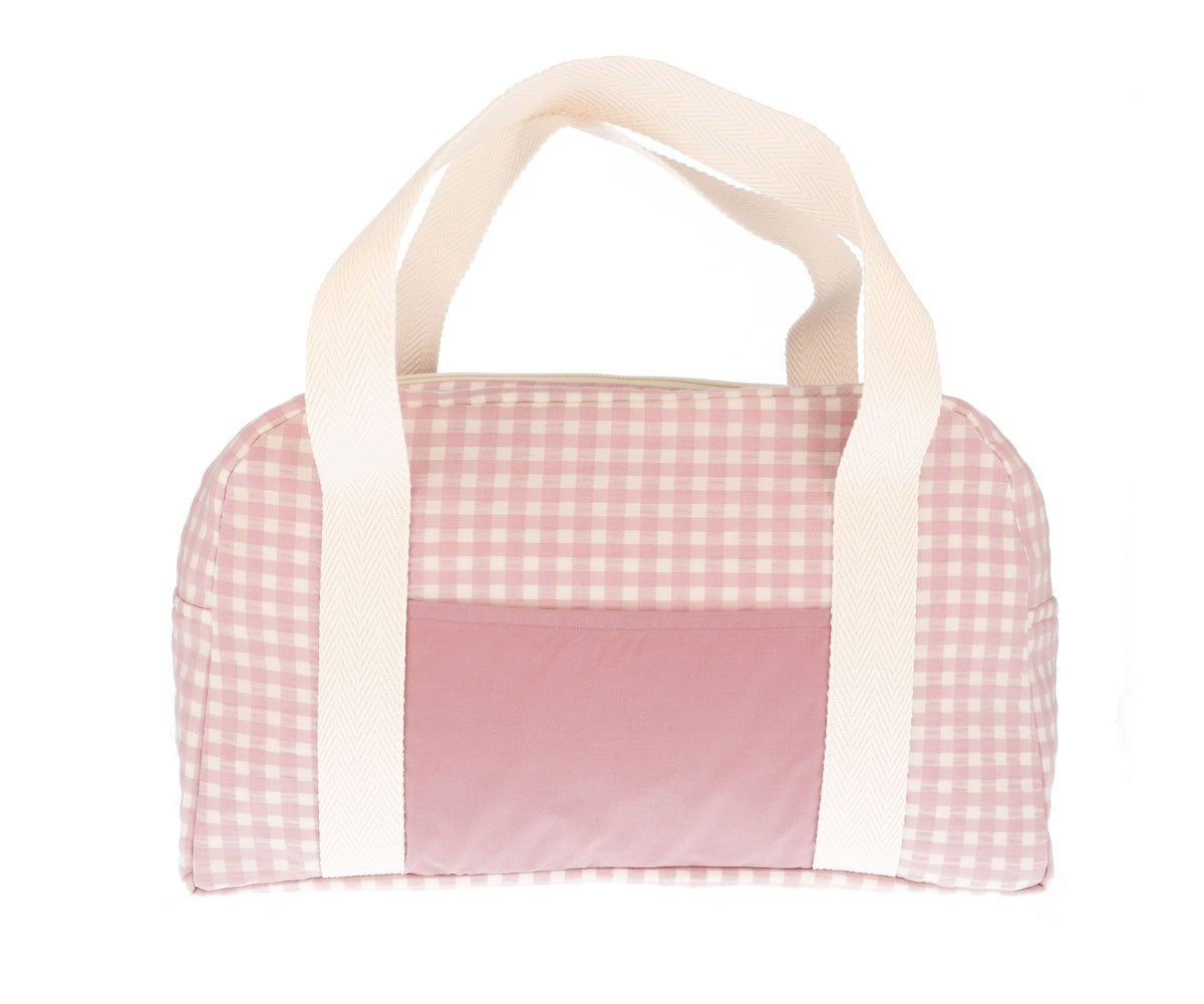 Bolsa Deporte Vichy Rosa Personalizable