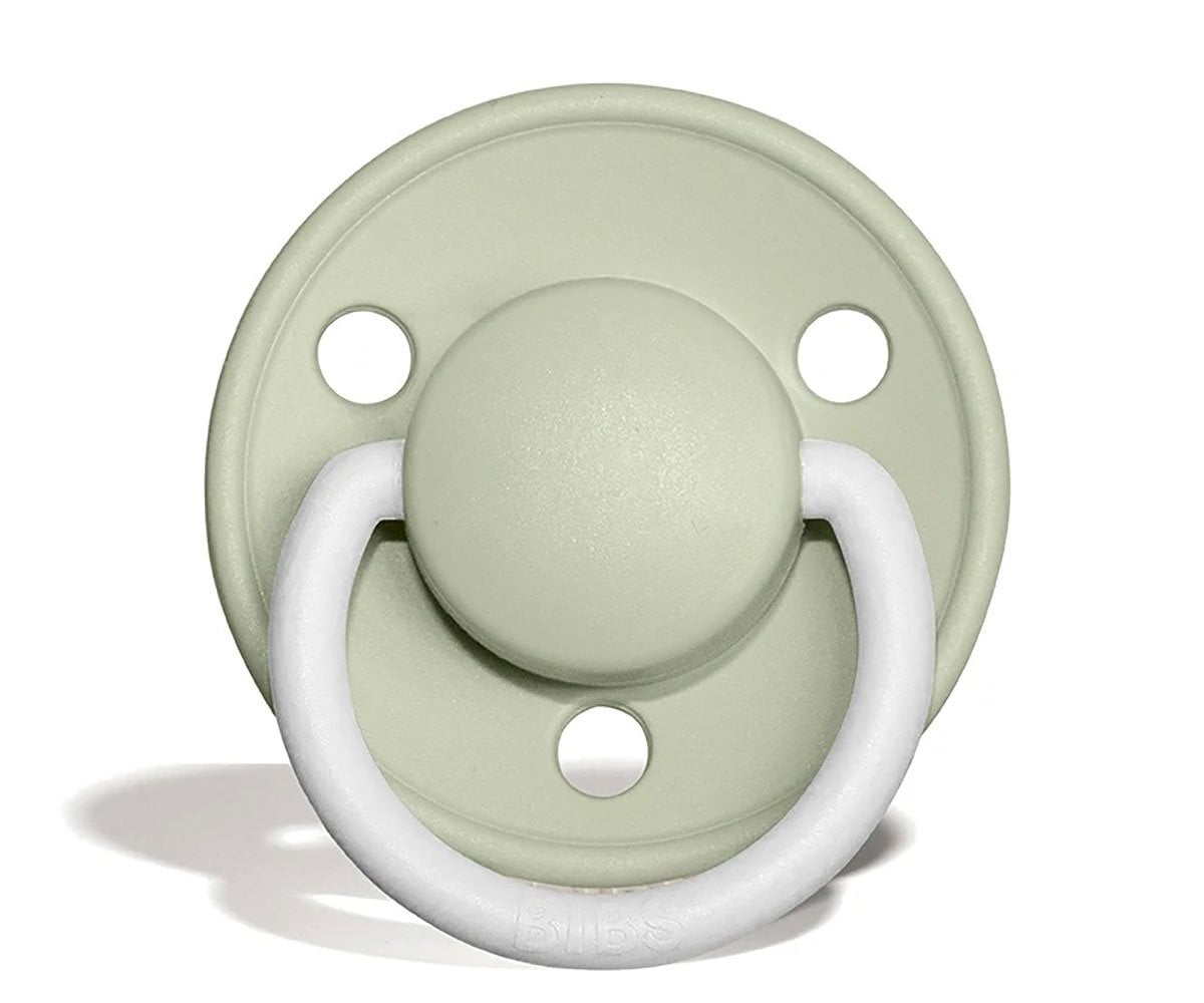 2 Chupetes Nocturnos BIBS De Lux Sage/Cloud