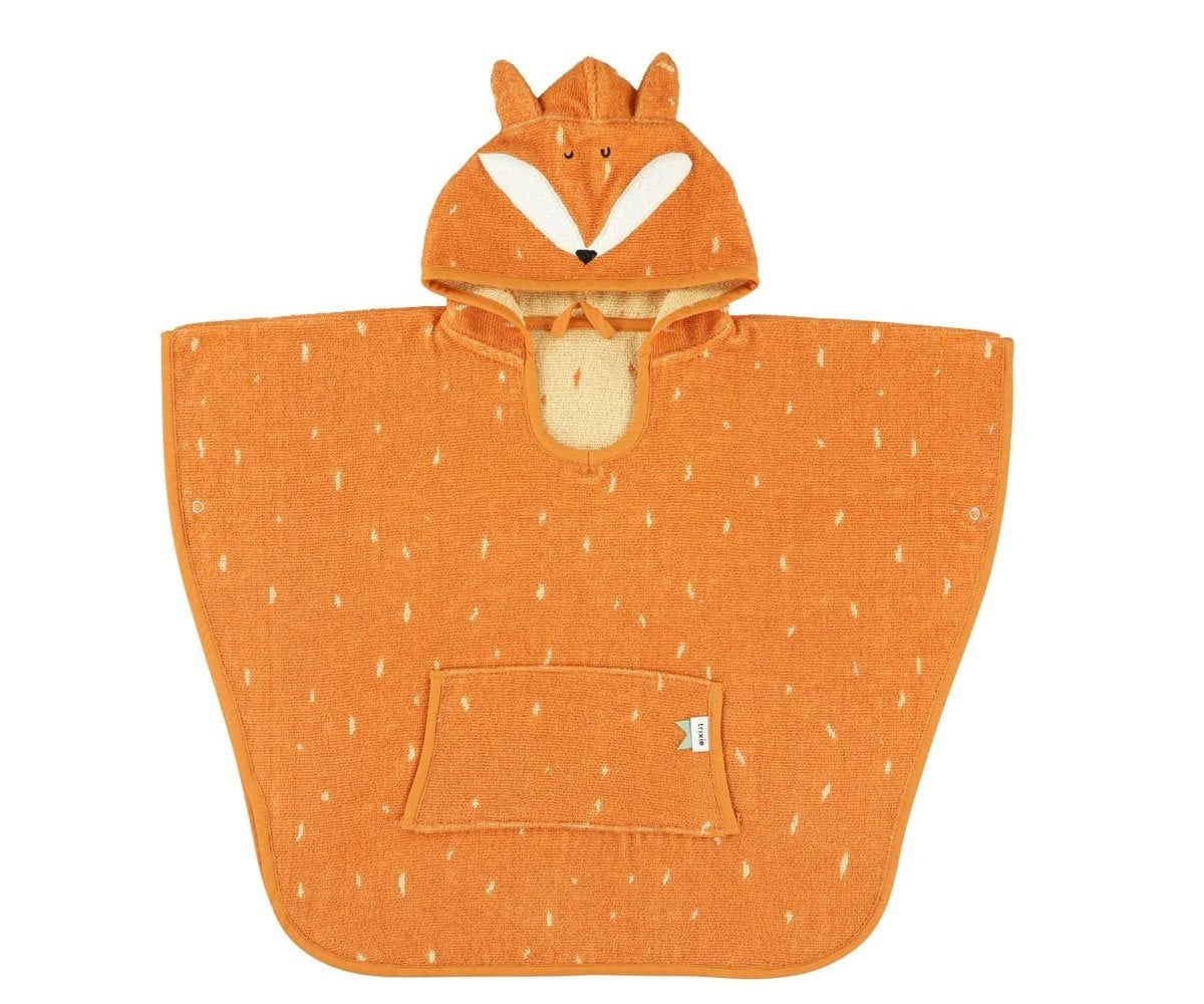 Personalised Mr Fox Poncho
