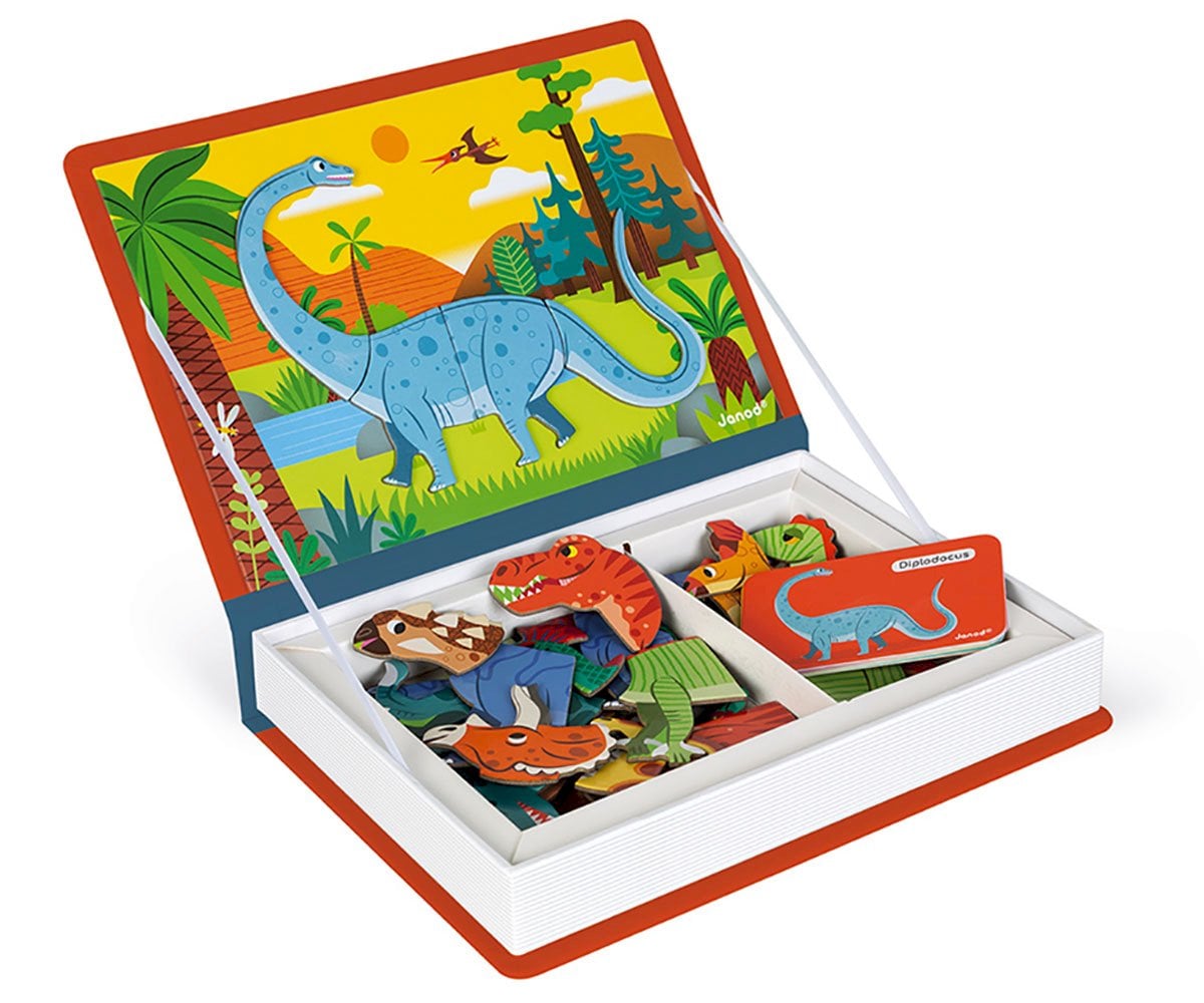 Dinossauros Magnet Book