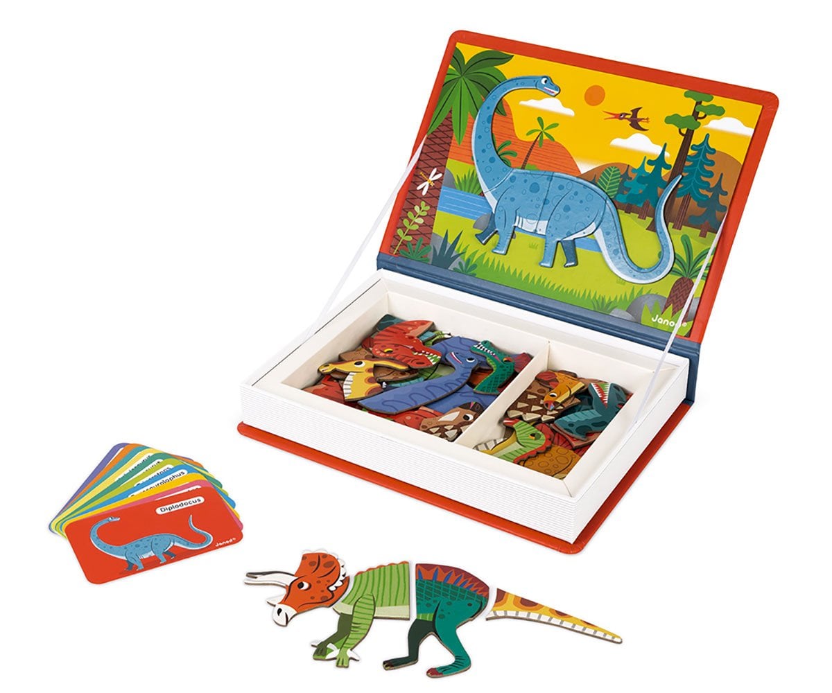 Dinossauros Magnet Book