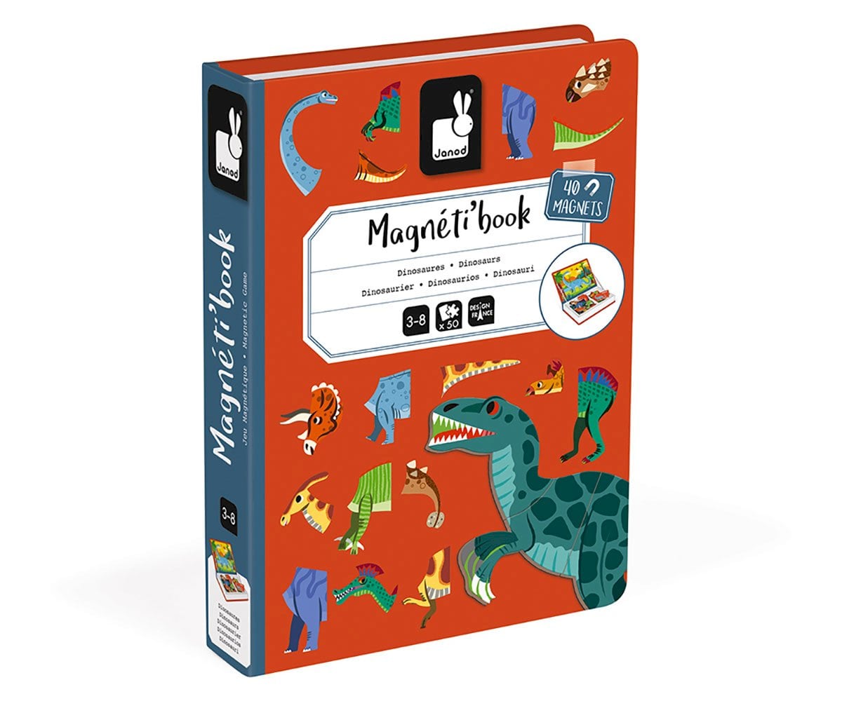 Dinossauros Magnet Book