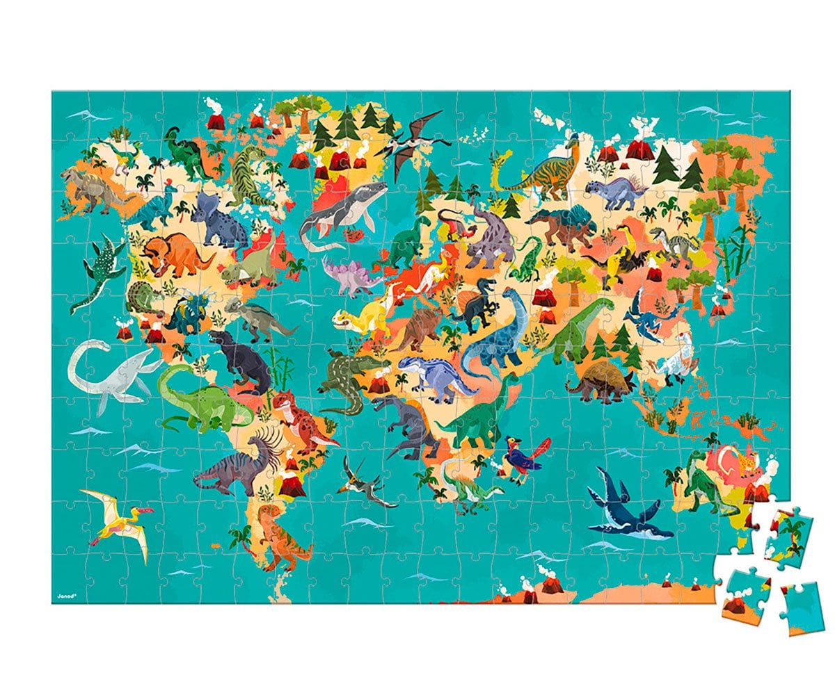 Puzzle Educativo I Dinosauri 200pz