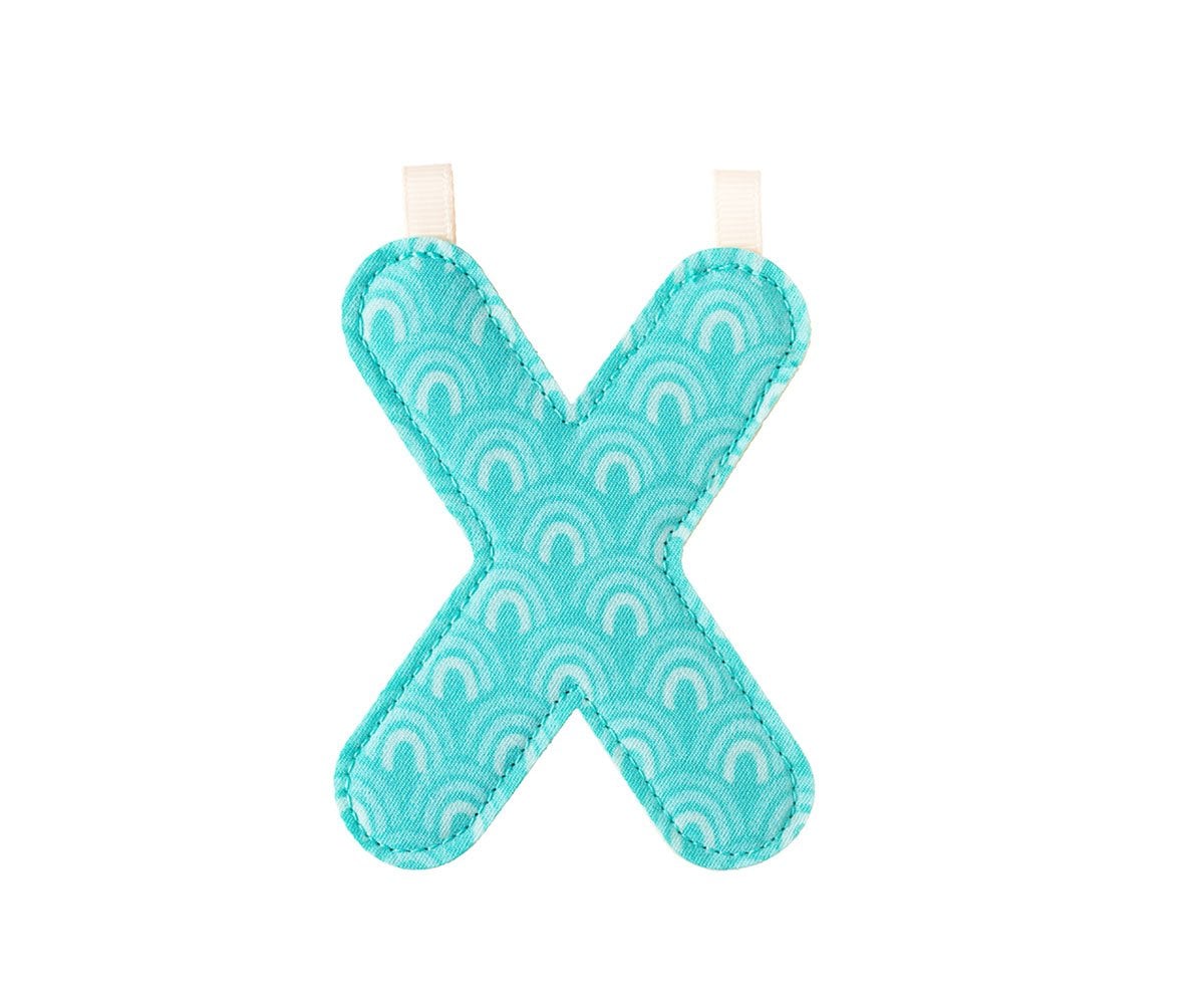 Lettre Tissu Lilliputiens X