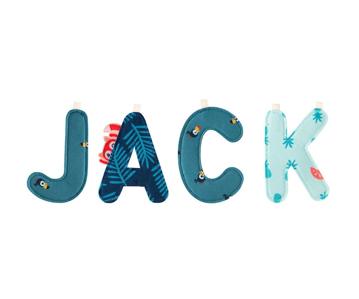 Lettre Tissu Lilliputiens B