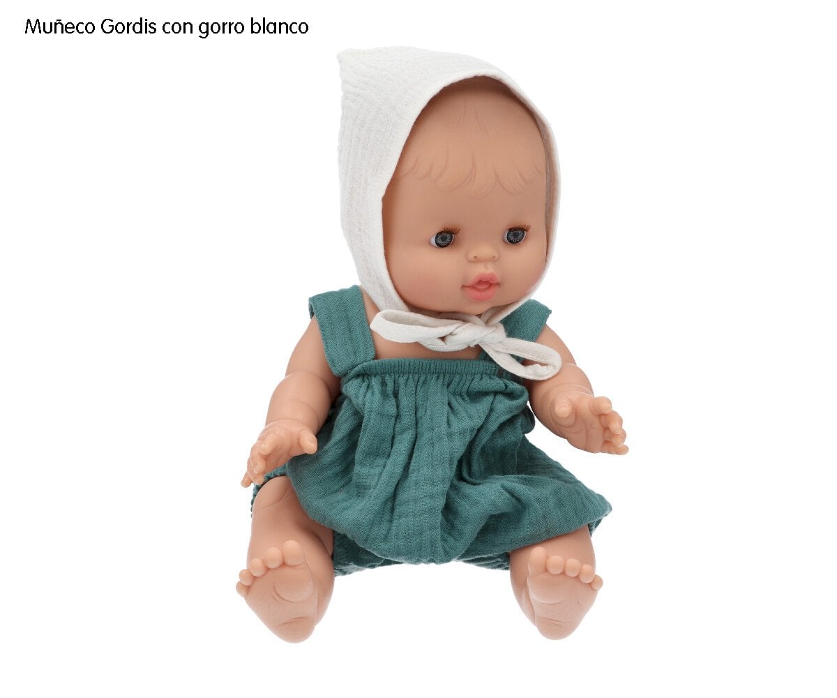 Gorro Crudo Cutie para Muñeco