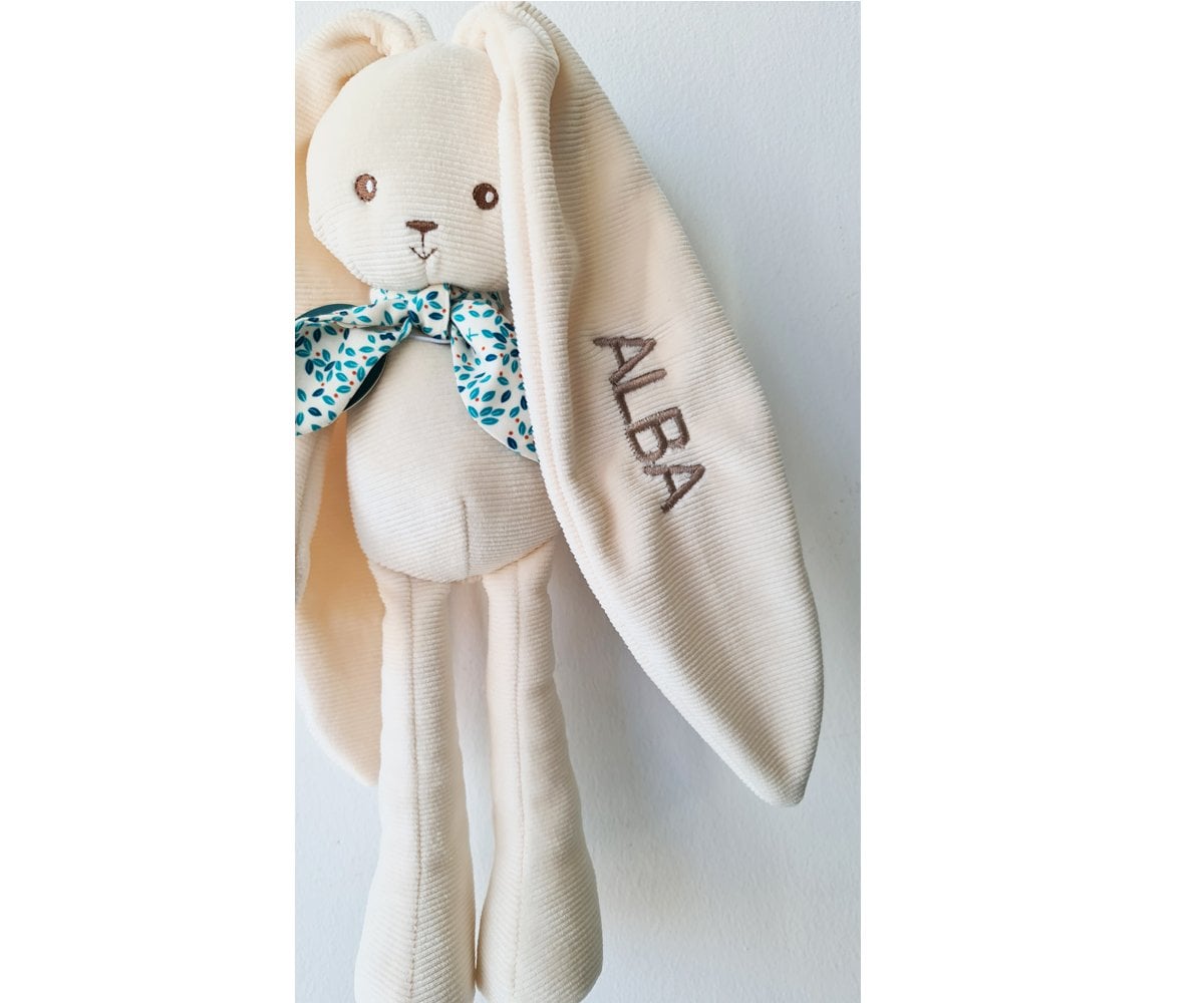 Peluche Rabbit Crema Mediano Personalizable