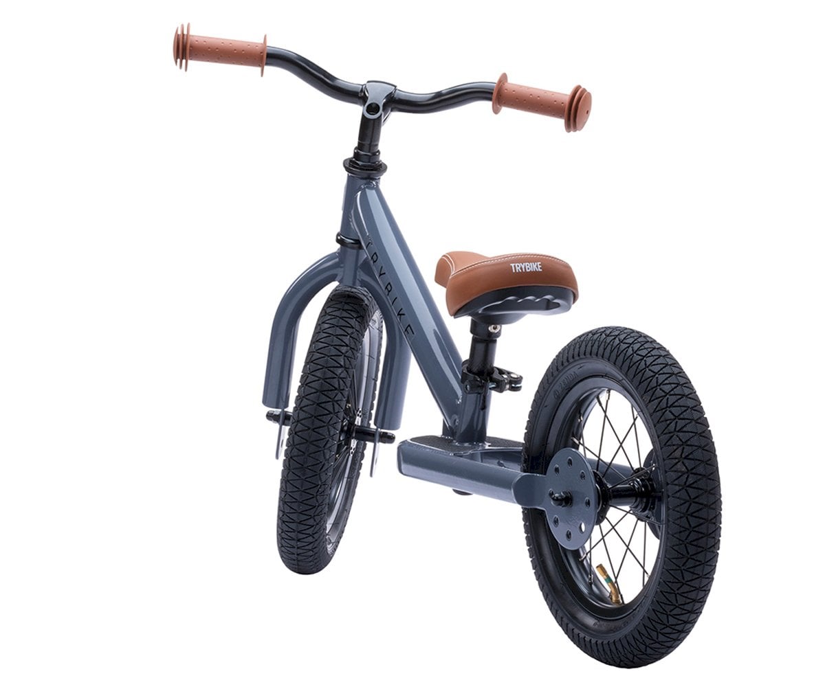 Bicicleta sem Pedais Trybike Cinza