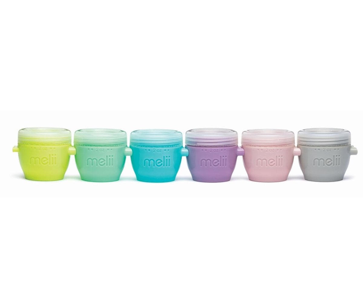 Set 6 Porta Alimenti Bebè Snap & Go Pods Multicolor 60ml