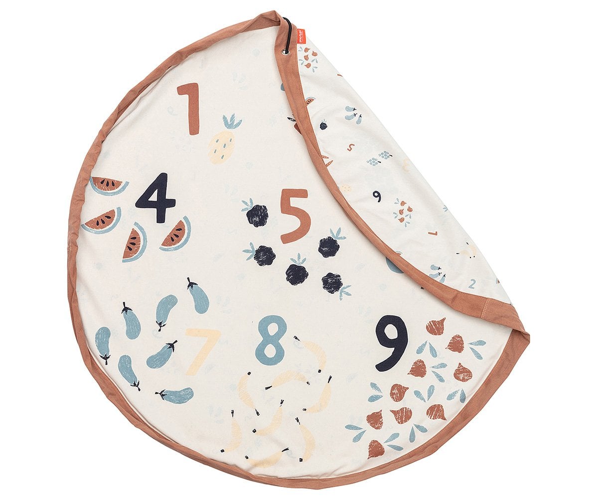 Saco Reversible Play & Go Noomad Números Veggie