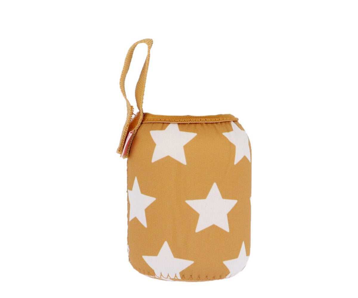 Fodera Neoprene Personalizzabile Stelle Senape 350ml