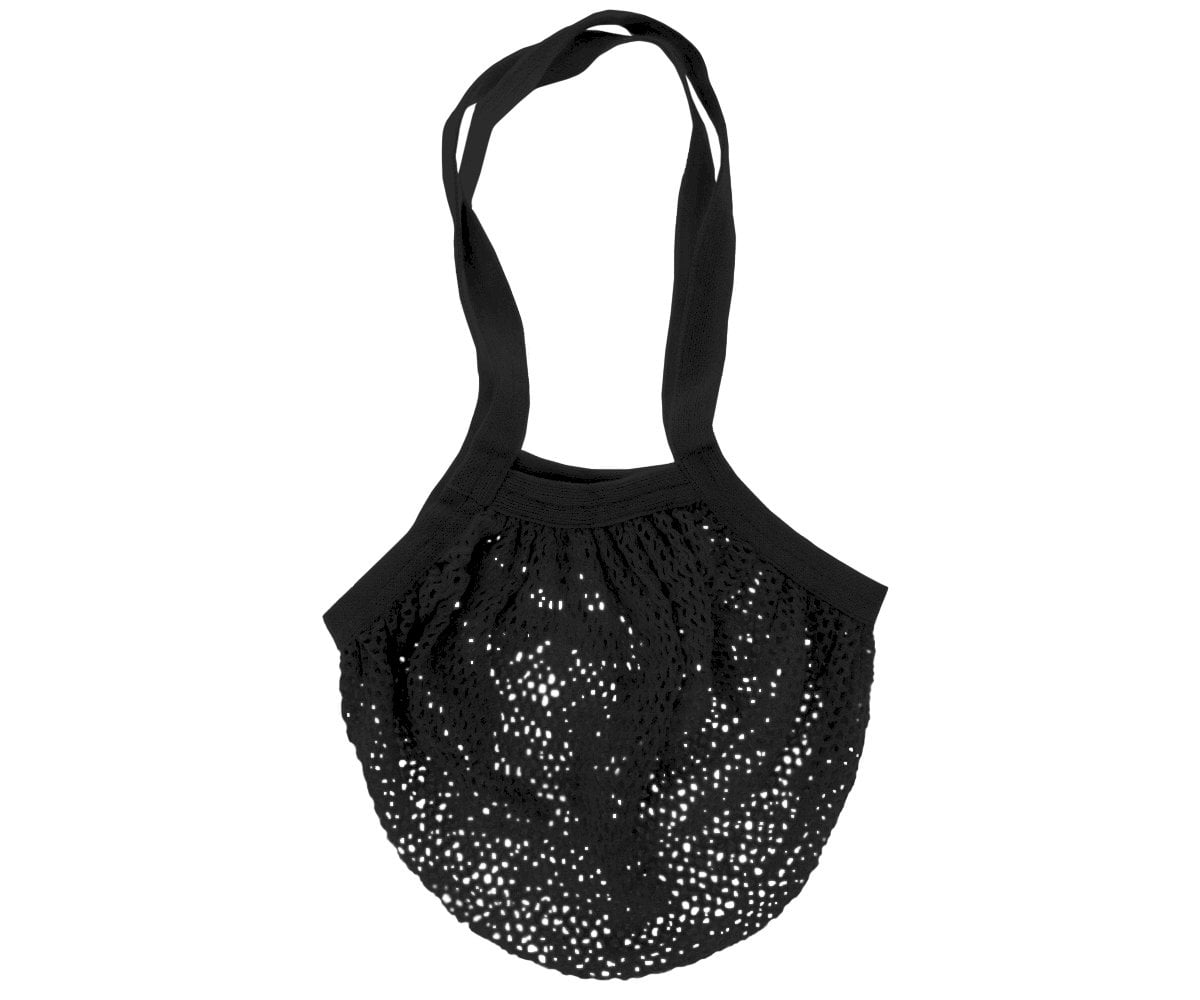 Bolsa de Malha Negro Orgânica