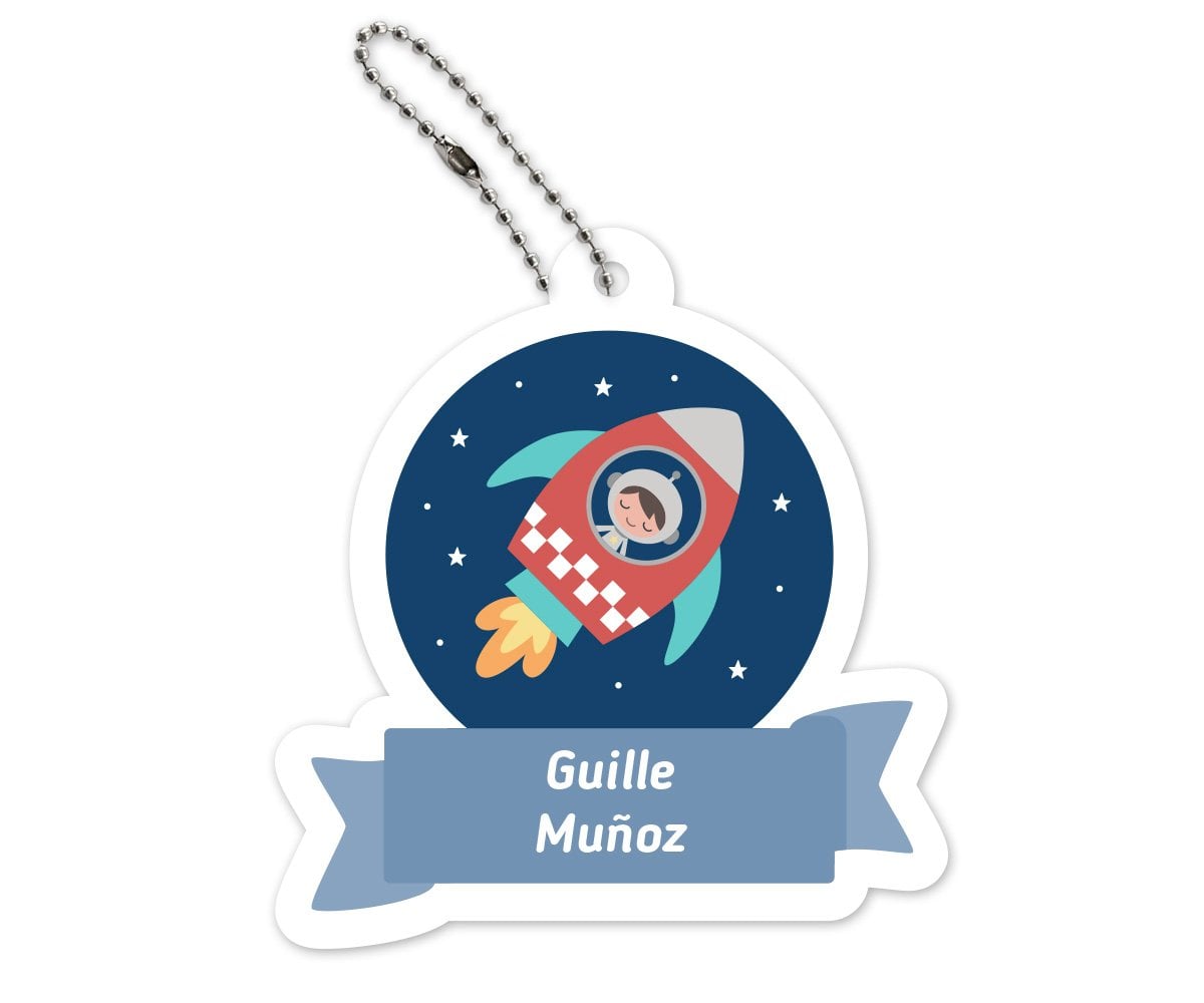 Portachiavi Personalizzato Astronauta