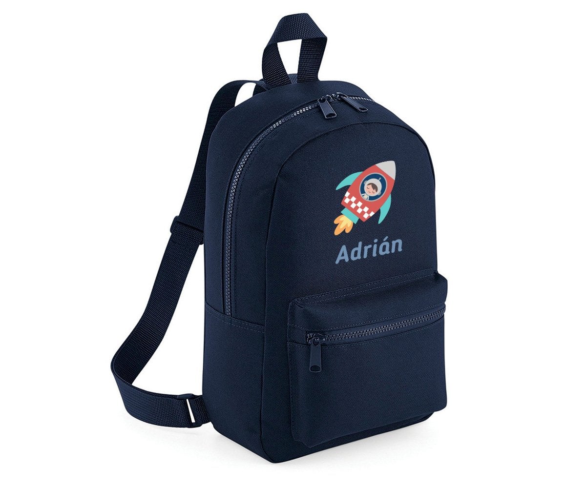 Zaino Mini Fashion Blu Astronauta Personalizzato