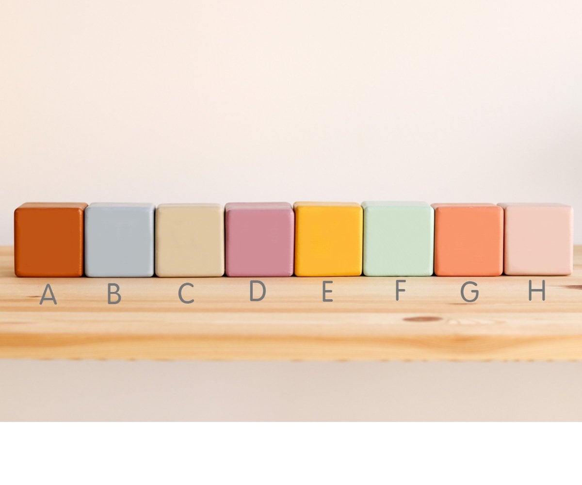 Cubes en Bois Personnalisables